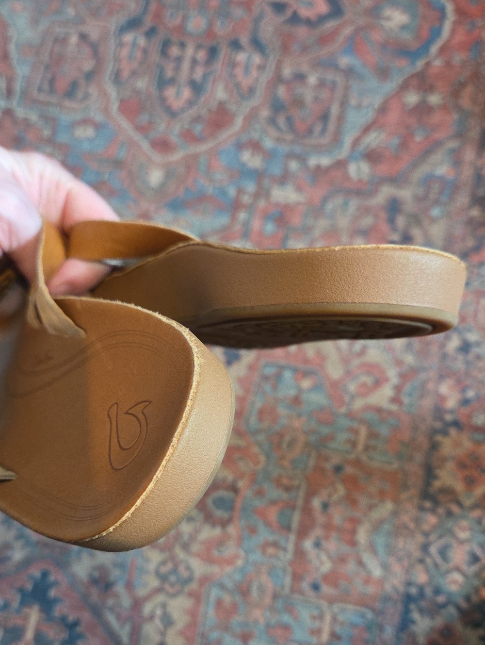 Olukai Women's Kaekae Flip Flop Size 9 - Picture 6 of 6